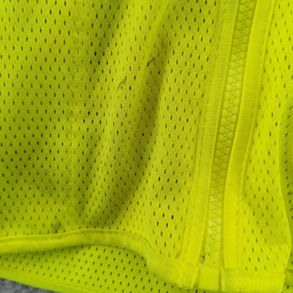 PIP Hi-Visibility Yellow Safety Vest Reflective Mesh Zip ANSI 107-2015 Type R 3X - Picture 11 of 14
